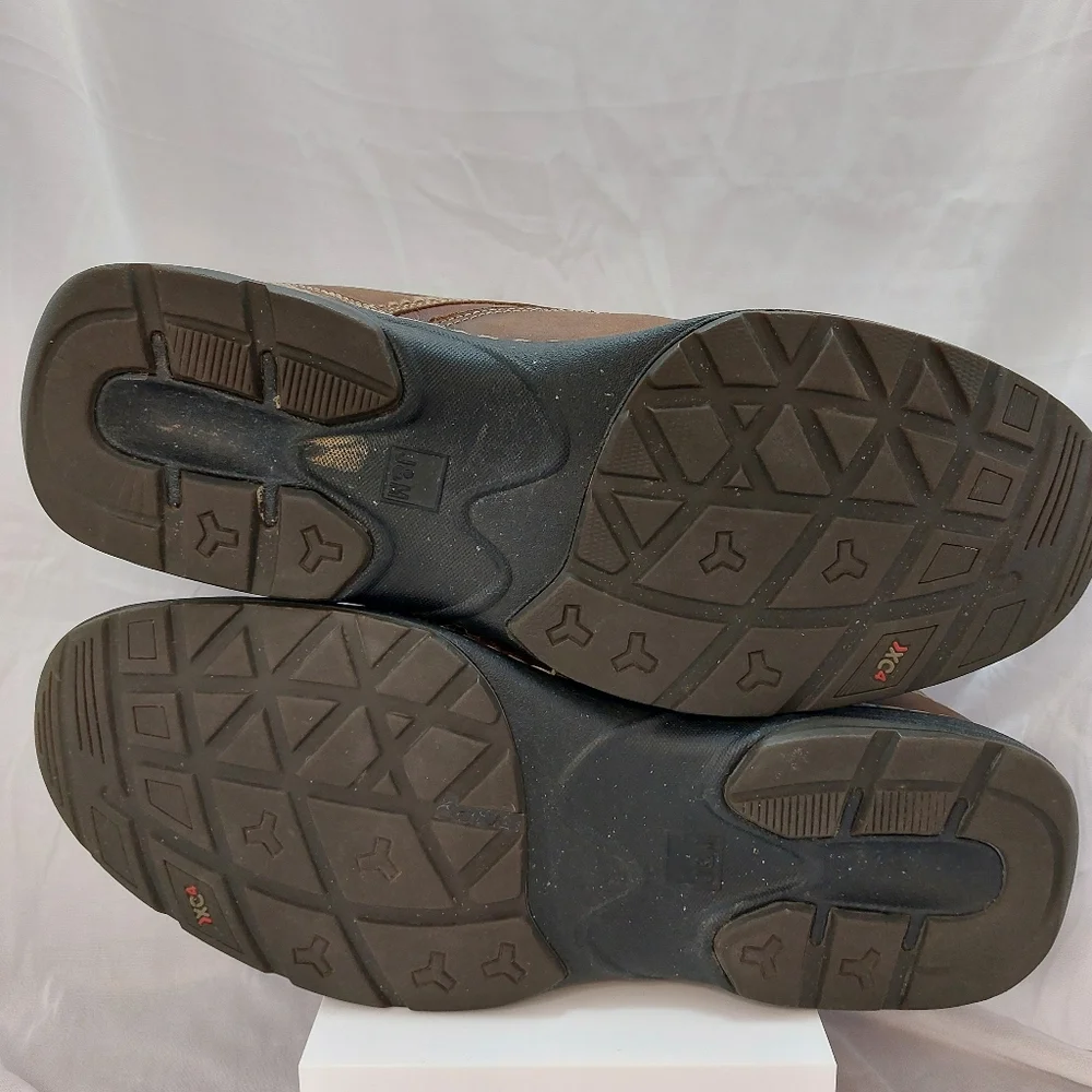 JOHNSTON & MURPHY Men's 25-2032‎ XC4 WP Brown Leather Shoes Sz 13M VTG